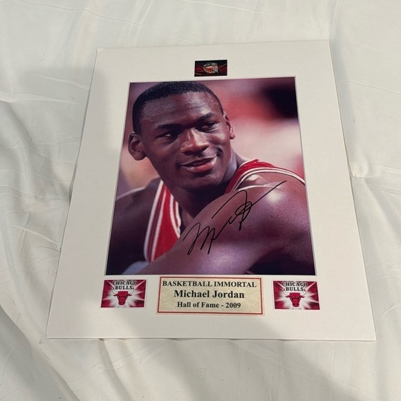 Michael Jordan autographed 8x10 photo - Picture 1 of 1